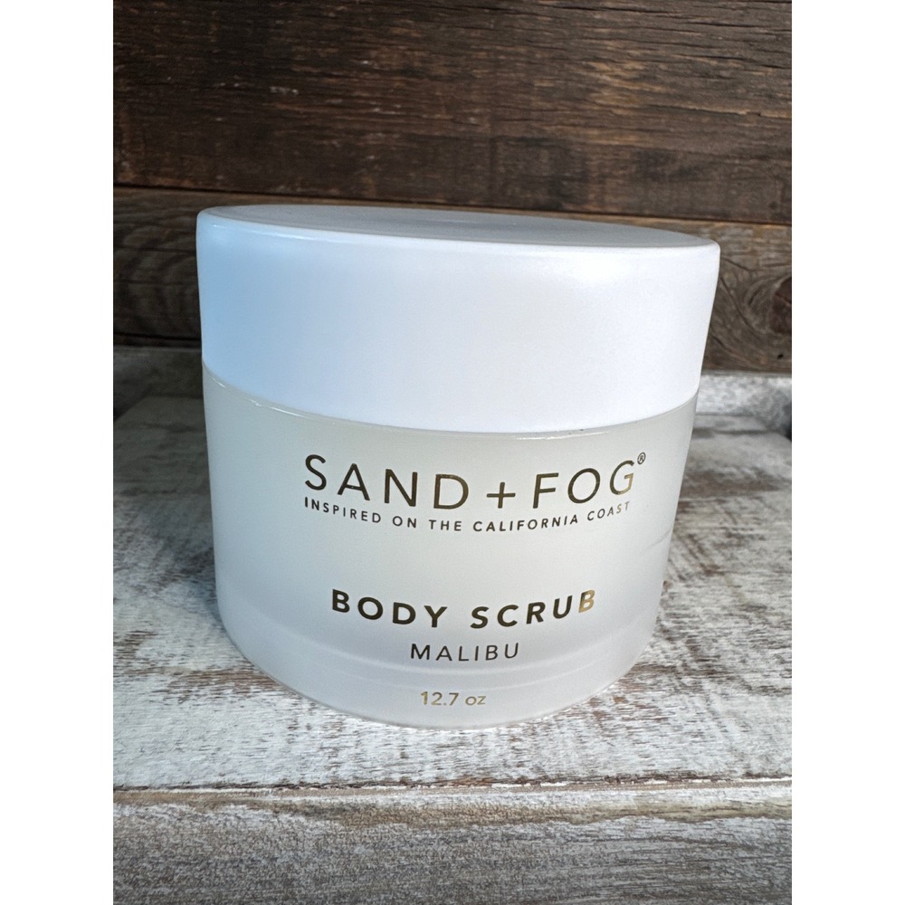 Sand and Fog Body Scrub Malibu Exfoliating Polish 12.7oz Expires 2029